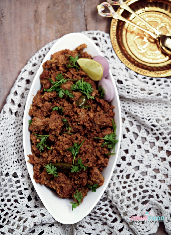 Kheema Fry - Minced Mutton Fry