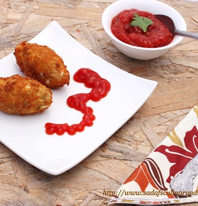 Minced Meat and Egg Croquettes