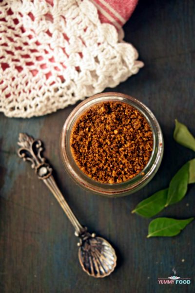 Karivepaku Karam Podi – Spicy Curry Leaves Powder