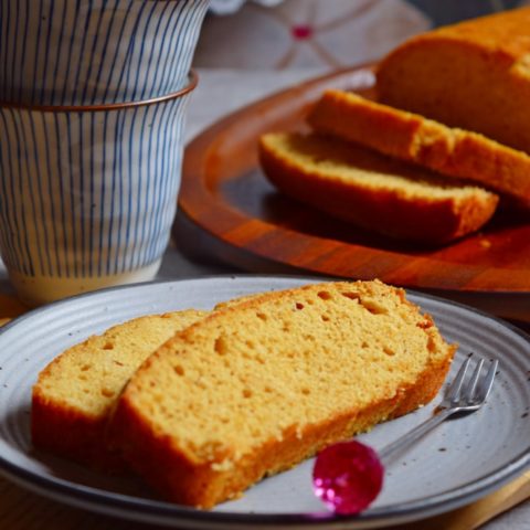 Butterless Brown Sugar Loaf Cake-image