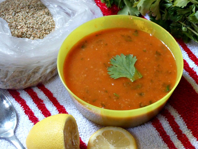 Shorba Frik from Asmaa of Halal Home Cooking