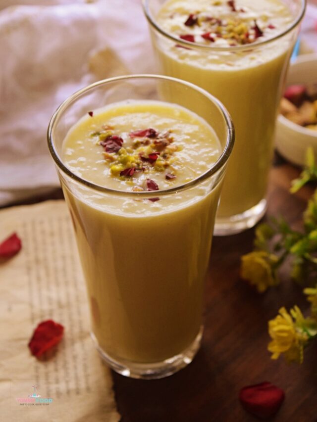 Easy Mango Milkshake Recipe - Yummy Food